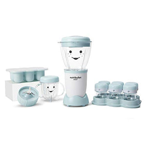 NutriBullet NBY-50100 Baby Complete Food-Making System, 32-oz, Blue