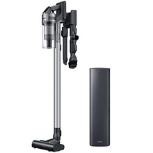 Load image into Gallery viewer, SAMSUNG Jet 75 Complete Cordless Stick Vacuum Cleaner w/ Clean Station, Removable Battery, Lightweight, Powerful Cleaning for Hardwood Floors, Carpets, Area Rugs, VS20T7551P5/AA, Silver
