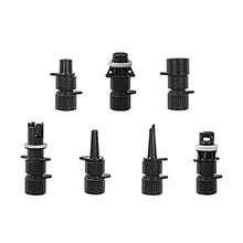 Load image into Gallery viewer, NIXY SUP Pump, Electric Air Pump for Inflatable Stand Up Paddle Boards 1 to 20PSI High Pressure, 12V Dual Stage &amp; Auto-Off Function - 7 Nozzles Great for Inflatable SUP, Kayaks, Boats &amp; Rafts
