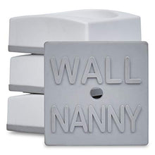 Load image into Gallery viewer, Wall Nanny Mini - Baby Gate Wall Protector (4 Pack - Made in USA) for Dog &amp; Pet Gates - Small Low-Profile Saver - Perfect in Doorways - Cups Protect &amp; Guard Walls from Kid Child Safety Pressure Gates
