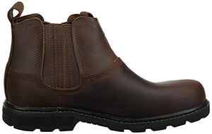 Skechers Men's Blaine Orsen Ankle Boot,Dark Brown,13 M US