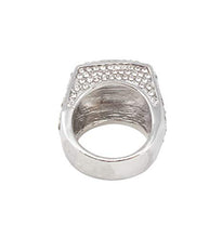 Load image into Gallery viewer, Charles Raymond Bling Bling Hip Hop Iced Out Luxury Men&#39;s Ring - 444 (Silver, 12)
