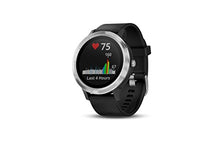 Load image into Gallery viewer, Garmin 010-01769-01 Vivoactive 3, GPS Smartwatch with Contactless Payments and Built-In Sports Apps, Black with Silver Hardware
