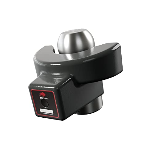 AMPLOCK U-BRP2: 2'' RV Lock/Trailer Coupler Lock/Boat Trailer Lock (fits on Specific 2 inches Coupler Only)