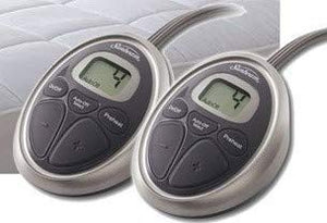 Sunbeam All Season King Premium Heated Mattress Pad with 2 Heating Digital Controllers