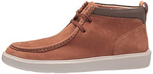 Load image into Gallery viewer, Clarks Men's Cambro Mid Chukka Boot, Dark Tan Nubuck, 10.5
