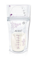 Load image into Gallery viewer, Philips Avent Breast Milk Storage Bags, Clear, 6 Ounce, 50 Pack
