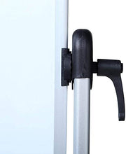 Load image into Gallery viewer, VIZ-PRO Double-Sided Magnetic Mobile Whiteboard, 48 x 36 Inches, Aluminium Frame and Stand
