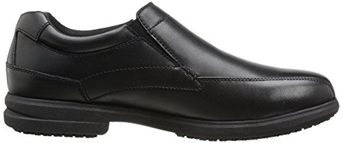 Load image into Gallery viewer, Nunn Bush mens Sanford Slip-on Slip Resistant loafers shoes, Black, 11.5 US