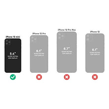 Load image into Gallery viewer, OtterBox Symmetry Series Case for iPhone 12 Mini - Black (77-65891)
