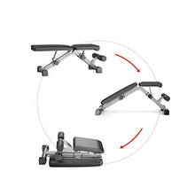Load image into Gallery viewer, KFK Weight Bench Adjustable Full Body Workout Foldable Incline Decline Exercise Workout Bench for Home Gym
