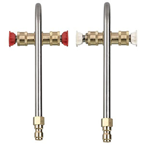 Tool Daily Pivoting Coupler for Pressure Washer Tips, Gutter Cleaner Attachment