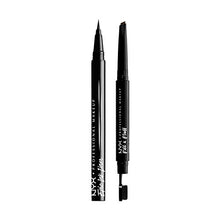 Load image into Gallery viewer, NYX PROFESSIONAL MAKEUP Epic Ink Liner, Waterproof Liquid Eyeliner (Black) + Fill &amp; Fluff Eyebrow Pomade Pencil (Espresso)
