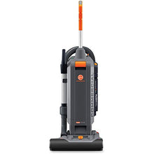 Load image into Gallery viewer, Hoover Commercial HushTone Upright Vacuum Cleaner, 15 inches with Intellibelt, For Carpet and Hard Floors, CH54115, Gray
