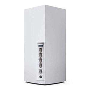 Linksys Velop WiFi 6 Router Home WiFi Mesh System, Tri-Band, 3,000 Sq. ft Coverage, 50+ Devices, Speeds up to (AX5300) 5.3Gbps - MX5300