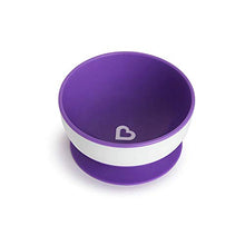 Load image into Gallery viewer, Munchkin Stay Put Suction Bowl,Purple, Green &amp; Blue 3 Pack
