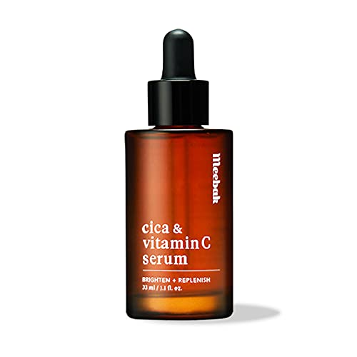 Cica Vitamin C Serum for Face, Korean Face Serum for Anti-Aging, Hydrating, Dark Spot 1.1oz