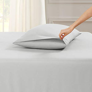 7 Piece Split King Sheets - Bed Sheets Split King Size – Bed Sheet Set Split King Size - 7 PC Sheets - Deep Pocket Sheets Microfiber Bedding Sets Hypoallergenic Sheets - Split King - Silver Light Gray