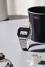 Load image into Gallery viewer, Casio Men's A158WA-1DF Stainless Steel Digital Watch
