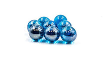 Load image into Gallery viewer, hand2mind Blue Glass Marbles, Large Mables, Math Counters for Kids, Blue Counters, Math Manipulatives, Big Marbles, 1 Inch Marbles, Counting Manipulatives, Marbles for Kids (Set of 25)
