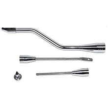 Load image into Gallery viewer, A-Team Performance - Shifter Lever Turn Signal Hazard Tilt Kit Car and Truck Billet in Chrome Column Dress Up Kit - Compatible with GM Columns Chevy Olds Buick from 1967-1994
