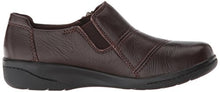 Load image into Gallery viewer, Clarks Women's Cheyn Clay Loafer, Brown Leather, 5.5 M US
