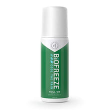 Load image into Gallery viewer, Biofreeze Pain Relief Roll-On, 2.5 oz. Roll-On, Fast Acting, Long Lasting, &amp; Powerful Topical Pain Reliever
