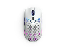 Load image into Gallery viewer, Gaming Keyboard and Mouse Combo - Glorious GMMK 87% Percent Backlit RGB TKL Mechanical Keyboard (White Ice) + Model O Wireless Gaming RGB Matte White Mouse
