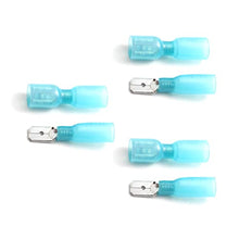 Load image into Gallery viewer, 200PCS Heat Shrink Wire Connectors Blue Spade Butt Electrical Terminals Female and Male Insulated Connectors
