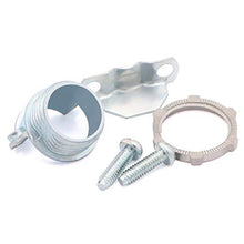 Load image into Gallery viewer, Fuzbaxy 12pcs 1/2Inch Clamp Type Cable Connectors for Metallic Conduit Protect Cables Silver-Zinc
