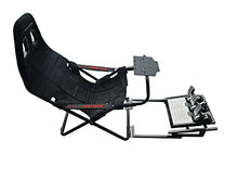 Load image into Gallery viewer, Pedal Mount PEIN (upgrade) is a device to keep your racing pedal and rudder pedal at a set distance from your chair as well as tilt the pedals to a more comfortable angle.
