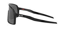 Load image into Gallery viewer, Oakley Men's OO9406 Sutro Rectangular Sunglasses, Polished Black/Prizm Black, 37 mm

