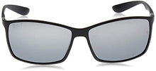 Load image into Gallery viewer, Ray-Ban Men&#39;s RB4179 Liteforce Sunglasses, Matte Black/Polarized Silver Gradient Mirror, 62 mm
