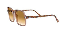 Load image into Gallery viewer, Ray-Ban Women&#39;s RB1973 Square II Sunglasses, Transparent Light Brown/Gradient Brown, 53 mm
