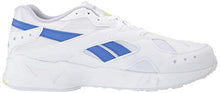 Load image into Gallery viewer, Reebok Unisex Adult's AZTREK Shoes, White/Cold Grey/Crushed Cobalt/Neon Lime 4 M US

