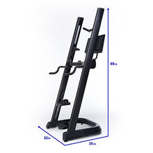 Load image into Gallery viewer, CLMBR Connected Full-Body Resistance Indoor Fitness Machine - Whole Body Strength &amp; High Intensity Cardio Workout - Bluetooth Enabled Hi-Def Display, Built-in Audio - Easy to Move, Space-Saving Design
