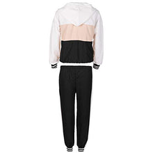 Load image into Gallery viewer, BXzhiri Women Outfits Tracksuit Sweatshirt Pants Sets Sport Long Sleeve Patchwork Wear Casual Suit Sets
