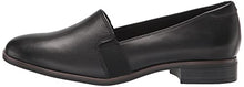 Load image into Gallery viewer, Clarks Women's Trish Diva Loafer, Black Leather, 7
