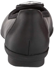 Load image into Gallery viewer, Clarks womens Sara Willow Ballet Flat, Black Leather, 7.5 US
