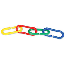 Load image into Gallery viewer, Learning Resources Link 'N' Learn Links, Bucket of 500 Assorted Color Links, Ages 3+
