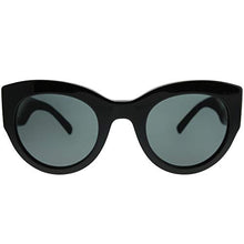 Load image into Gallery viewer, Versace Women's Bold Frame Sunglasses, Black/Grey, One Size
