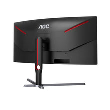 Load image into Gallery viewer, AOC CU34G3S 34&quot; Frameless Curved Ultrawide Gaming Monitor, WQHD 3440 x1440, 165Hz 1ms, FreeSync Premium, Height Adjustable, 3-Year Zero-Bright-dot
