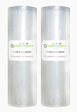 Load image into Gallery viewer, 2 Pack of Vacuum Sealers Unlimited - 11&quot; x 50&#39; Rolls For FoodSaver, etc. - Thicker, Heavy-Duty Commercial Quality Textured Vacuum Sealer Bags - BPA Free
