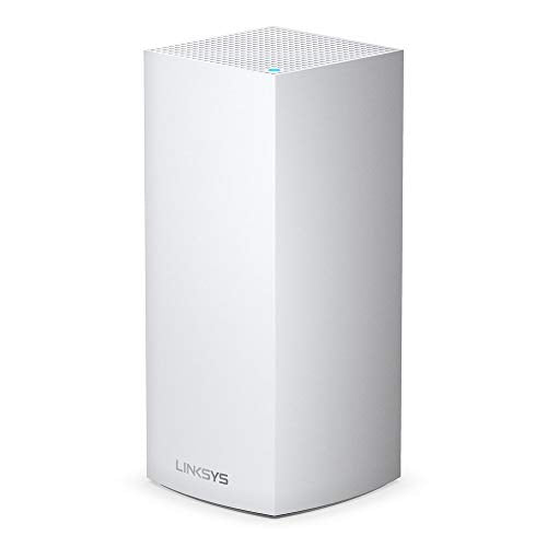 Linksys Velop WiFi 6 Router Home WiFi Mesh System, Tri-Band, 3,000 Sq. ft Coverage, 50+ Devices, Speeds up to (AX5300) 5.3Gbps - MX5300