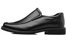 Load image into Gallery viewer, kkdom Men's Classic Leather Lined Formal Oxfords Slip on Dress Shoes Black
