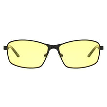 Load image into Gallery viewer, Dockers Men's Wade Night Driver Glasses Square Sunglasses, Black, 54mm
