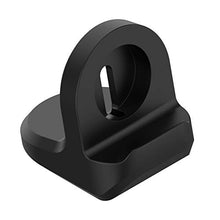 Load image into Gallery viewer, AWINNER Compact Stand Compatible with Samsung Galaxy Watch 4 44mm/Classic 46mm/Watch 3 41mm 45mm/Active 2 40mm 44mm/Active 40mm-Nightstand Mode-Support Charger Bracket Integrated Cable Management Slot

