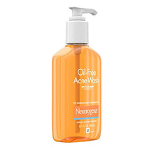 Load image into Gallery viewer, Neutrogena Oil-Free Acne Fighting Facial Cleanser with Salicylic Acid Acne Treatment Medicine, Daily Oil-Free Acne Face Wash for Acne-Prone Skin, 9.1 fl. oz, 3 pk
