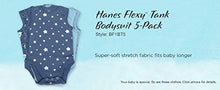 Load image into Gallery viewer, Hanes Ultimate Baby Flexy 5 Pack Sleeveless Bodysuits (Tanks), Greens, 0-6 Months
