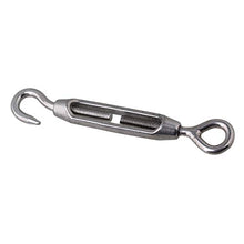Load image into Gallery viewer, BQLZR M4 Stainless Steel 304 Hook &amp; Eye Turnbuckle Wire Rope Tension Pack of 5
